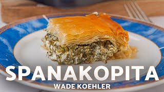 Spanakopita  Greek Spinach Pie Recipe [upl. by Althee]