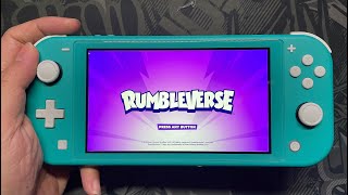 Rumbleverse Gameplay On Nintendo Switch LITE [upl. by Capwell531]