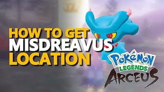 Pokemon Legends Arceus Misdreavus Location [upl. by Cathryn367]