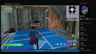 Live fortnite clan tryouts [upl. by Nohsyar]