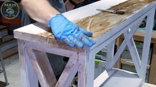 How to Distress Painted Furniture 2 Easy Techniques [upl. by Brook]