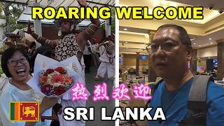 Roaring welcome at Colombo airport  科伦坡机场热烈欢迎 吉隆坡 飞往 科伦坡（斯里兰卡）  SRI LANKAN AIRLINES FROM KL [upl. by Demetris]