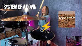 Toxicity  System Of A Down  Drum Cover by Kristina Rybalchenko [upl. by Janna]