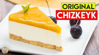 Uy sharoitida ORIGINAL CHIZKEYK tayyorlash  The Most Delicious Original Cheesecake [upl. by Pliner593]