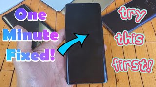 Huawei P30 Pro How to FIX Black Screen of Death Frozen or Unresponsive 1 Minute Fix [upl. by Gelhar]