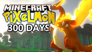 300 Days In Minecraft Pokémon Here is what happened [upl. by Nikola]