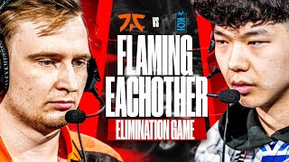 ALL CHAT FLAME IN AN ELIMINATION GAME  FNC VS KOI LEC PLAYOFFS 2025 WINTER [upl. by Malda717]