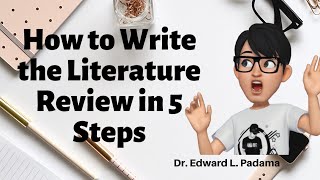 How to Write the Literature Review in 5 Steps PPT [upl. by Uahc957]