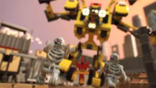 Emmets ConstructoMech  The LEGO Movie  70814 [upl. by Haeckel9]