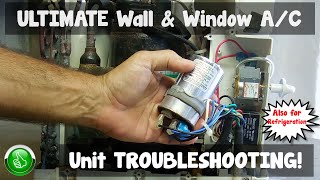 TROUBLESHOOTING Wall amp WIndow AC UnitsStep By Step [upl. by Barbra180]