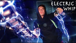 Working Iron Man Electric Whip  8000000 volts Whiplash IRL [upl. by Asseralc]