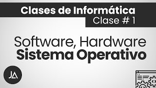 💻 Clases de Informática 2021 │Que es Hardware Software y el SO Clase  1 [upl. by Zampino]