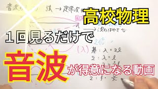 【物理】音波のまとめ（弦・気柱・波の速さ） [upl. by Naashar]