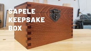 Keepsake Box Using Box Joints [upl. by Eleni363]