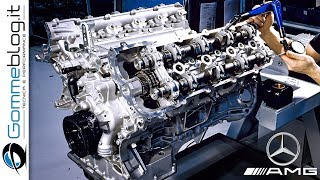 Mercedes AMG V8 ENGINE PRODUCTION EXPOSED 🇩🇪 Car Factory [upl. by Ellecrad]