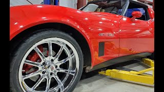 C3 Corvette Wheel Stud Upgrade [upl. by Eulau]