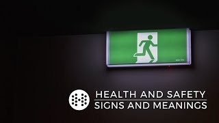 Health and safety signs and meanings [upl. by Yrrol]