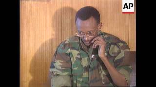 Rwanda  RPF Leader Kagame Press Conference [upl. by Bibbie]