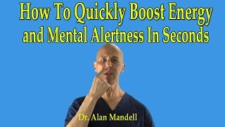 How To Quickly Boost Instant Energy and Mental Alertness in Seconds Chinese Point  Dr Mandell [upl. by Florance]