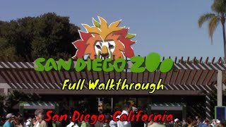 San Diego Zoo Full Tour  San Diego California [upl. by Zak]