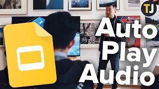 How to Automatically Play Audio in Google Slides [upl. by Ailis]