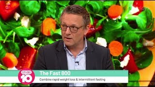 The Fast 800 Author Dr Michael Mosley Answers Our Dieting Questions  Studio 10 [upl. by Eentroc24]