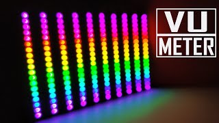 How To Make A DIY RGB VU Meter At Home [upl. by Hceicjow]