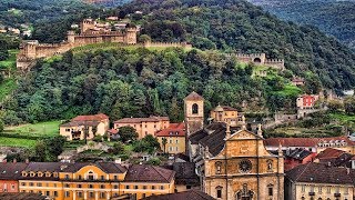 Bellinzona the capital of canton of Ticino Switzerland [upl. by Riem]