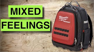 Milwaukee Packout Backpack  my honest review [upl. by Jotham518]