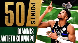 Giannis LEGENDARY 50 PTS amp 5 BLKS in MASTERFUL Close Out Performance 🤯 [upl. by Schofield377]