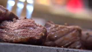 SteakStones Hot Stone Cooking  Steak on the Stone Cooking on Lava Stones [upl. by Stroud941]