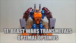 Transformers Beast Wars Transmetals Optimal Optimus Review “Thats Just Prime” Ep 109 [upl. by Drawets]