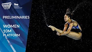 RELIVE  10m Women  Preliminaries  FINA Diving World Cup 2021 [upl. by Aivatra]