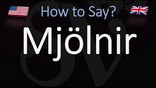 How to Pronounce Mjölnir CORRECTLY Thors Hammer Name Pronunciation [upl. by Petunia271]