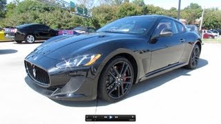 2013 Maserati GranTurismo MC Sport Line Start Up Exhaust and In Depth Review [upl. by Eppesiug129]