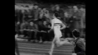 First Four Minute MileHQRoger Bannister1954 [upl. by Blumenthal598]