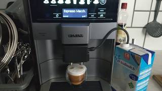 Siemens EQ6 plus S100 test  Siemens Kaffeevollautomat test [upl. by Gaidano22]