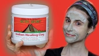 AZTEC SECRET HEALING CLAY MASK REVIEW DR DRAY [upl. by Sulienroc]