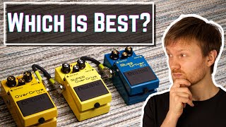 Boss BD2 SD1 or OD3 How To Choose a Boss Overdrive Pedal that is Right For You [upl. by Eelarac784]