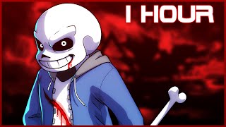 One Hour Extension Undertale AU Last Breath Phase 2 the Slaughter Continues Hard Mode [upl. by Ramat]