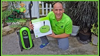 Greenworks Electric Pressure Washer Surface Cleaner Review 30012 [upl. by Rolyks]