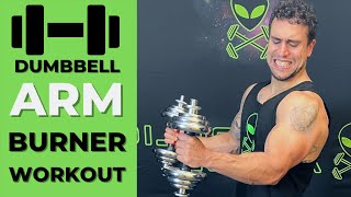 Arms Workout Burner Circuit with Adjustable Dumbbells  Biceps Triceps amp Forearms [upl. by Argela]