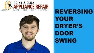 Reversing The Door Swing on Your Dryer [upl. by Hcab]