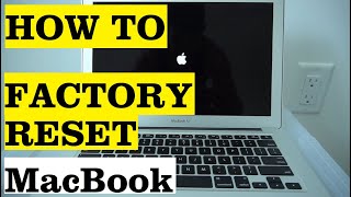 How to Factory Reset MacBook in 2 Minutes [upl. by Tnomal325]