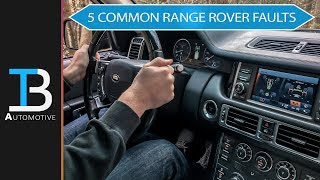 5 Common Faults on a Used Range Rover L322 Model [upl. by Madda]