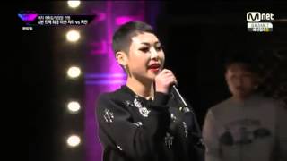 Unpretty Rapstar Cheetah vs Jimin Eng Sub [upl. by Dripps553]