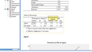 How to test normality in SPSS and report the results [upl. by Ru]