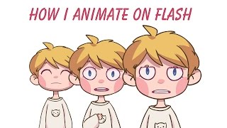 HOW I ANIMATE ON FLASH FOR YOUTUBE VIDEOS [upl. by Bunns614]