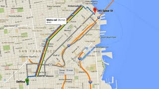 How to use the new Google Maps Directions [upl. by Avie835]