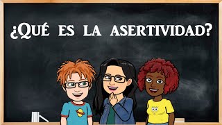 ¿Qué es la asertividad [upl. by Willock40]